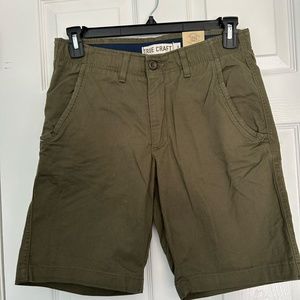 2 Pair True Craft Twill Shorts, one NWT /one NWOT Size 30